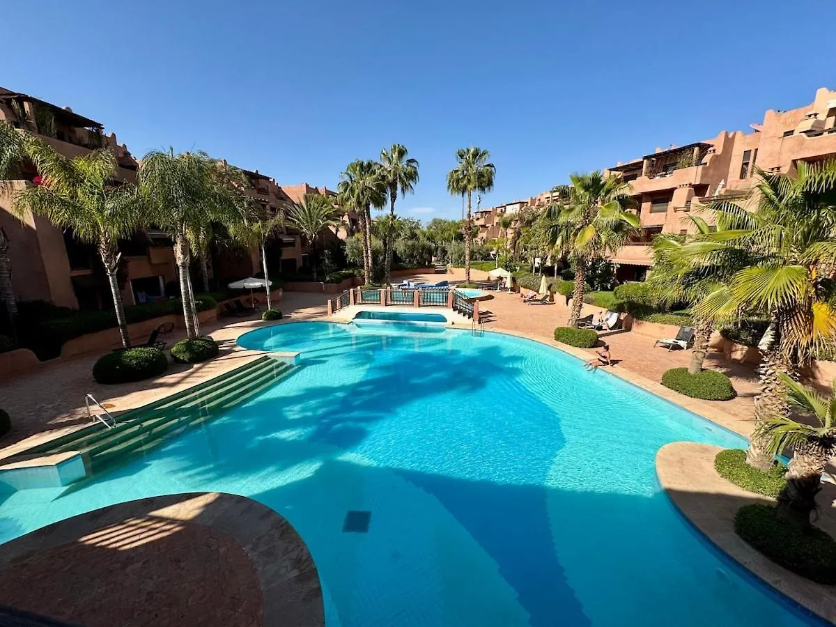 Apartment Ferienwohnung Oasis De Charme Au Coeur De La Zone Touristique Marrakesch